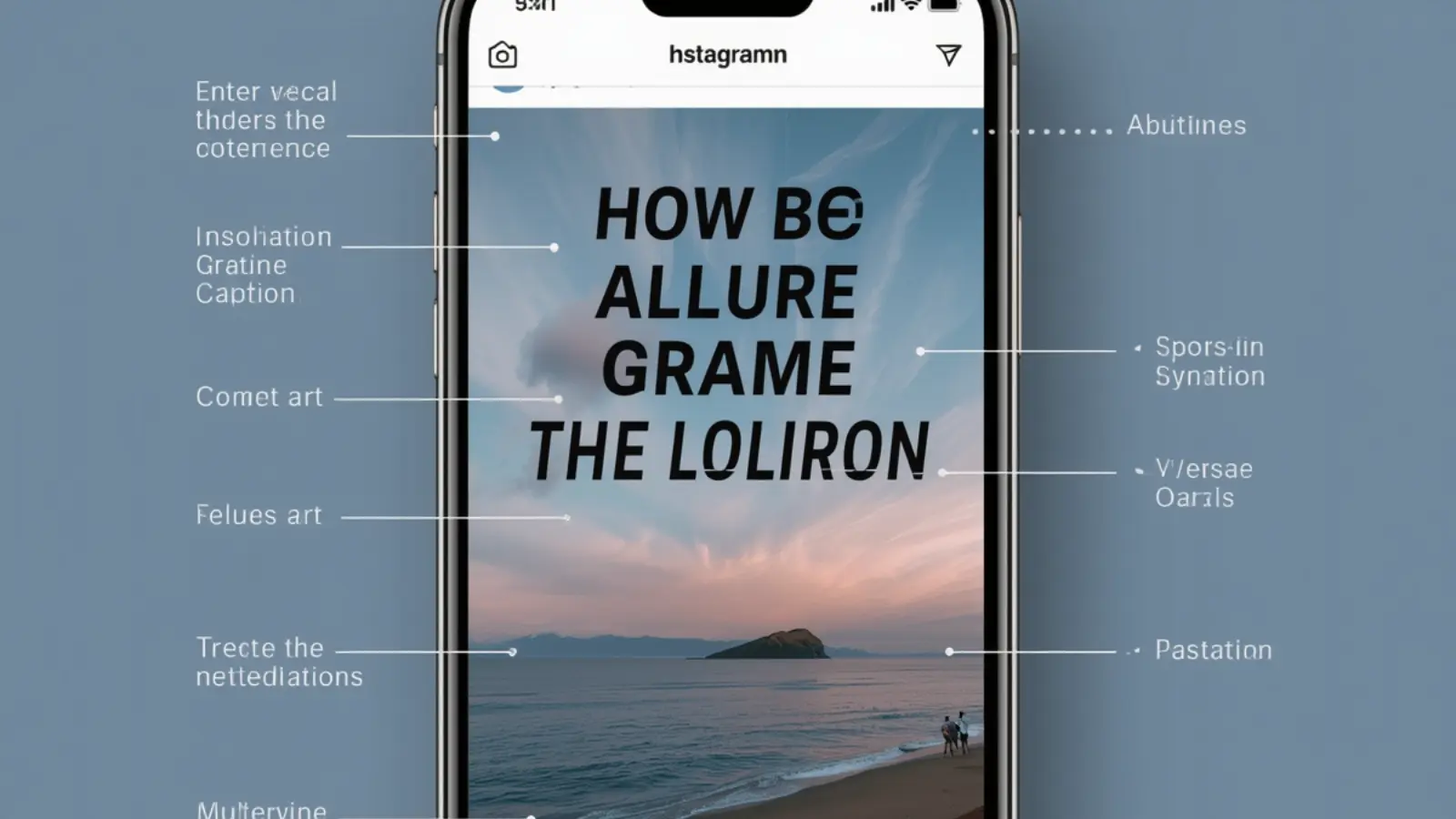 How to Enter in Instagram Caption