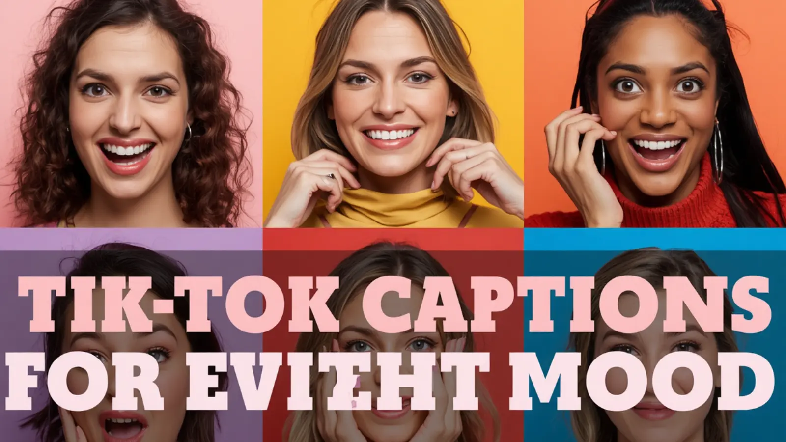 Good TikTok Captions for Every Mood