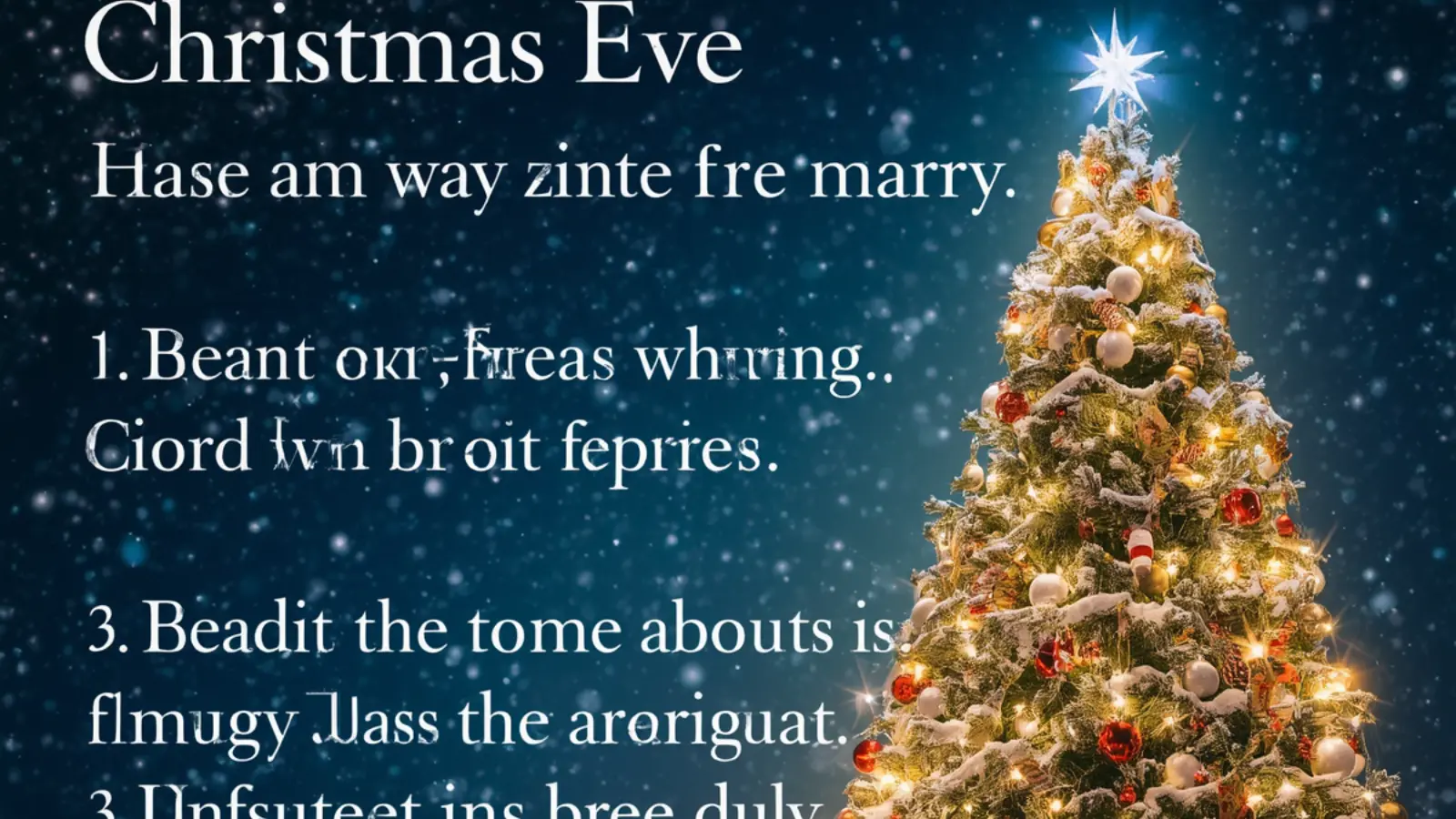 Christmas Eve Captions for Instagram